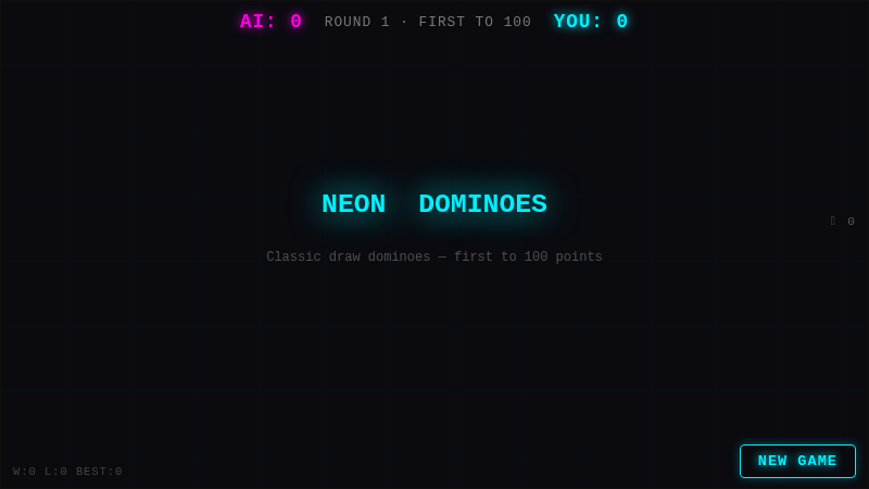 NEON DOMINOES