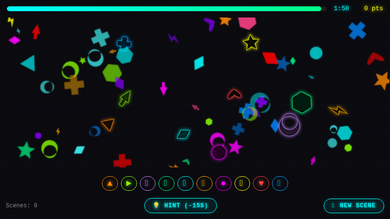 NEON HIDDEN OBJECT