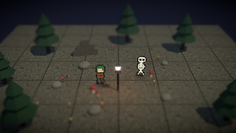 HD2D Diorama